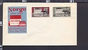 B4330 NORGE NORWAY 1961 ENVELOPE FDC HAKONSHALLEN not cancelled