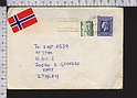 B7006 NORGE Postal History 1986 GRUPPO RADIO ITALIA ALFA TANGO QSL NORWAY RANDABERG