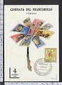 B236 TIMBRO VERONA GIORNATA DEL FRANCOBOLLO 1966 Marcofilia Cartolina Pubblicita