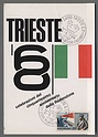 C127 Italia annullo 1968 TRIESTE ALBO D ORO FILATELIA ITALIANI CELEBRAZIONI ANNIVERSARIO REDENZIONE