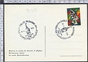 B429 TIMBRO FIGLINE VALDARNO 1975 MOSTRA FILATELICA SOCIALE (FIRENZE) GIORNATA DEL FRANCOBOLLO 1974