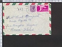 B1362 Storia Postale Italia 1957 ESPRESSO 50 LIRE E SIRACUSANA 25 -Busta