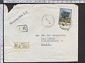 B1048 Storia Postale Italia 1966 - Busta Viaggiata RACCOMANDATA Isolato