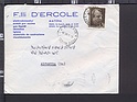 B3698 ITALIA storia postale 1966 BENEDETTO CROCE Lire 40 ISOLATO