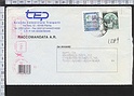 B1297 Storia Postale Italia 1998 BOLLO DA 5.000 Lire BUSTA TEP PARMA (solo frontespizio)