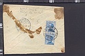 B4569 Italia Storia Postale 1923 BELLA COPPIA REGNO 25 CENTESIMI