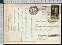 B7186 Italia Storia Postale 1938 BIMILLENARIO AUGUSTEO 30 centesimi CAGLIO MILANO CITTA DEGLI STUDI UNIVERSITA