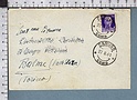 B8335 Italia Storia Postale 1941 IMPERIALE Lire 50 CARUGO COMO BALME TORINO