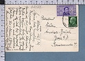 B8587 Italia REGNO Storia postale 1932 SOCIETA NAZIONALE DANTE ALIGHIERI GIACOMO LEOPARDI 50 CENT