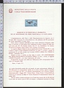 Bollettino Illustrativo 1967-144 50 Anniversario del primo francobollo di posta aerea Lire 40