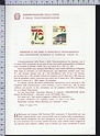 Bollettino Illustrativo 1976-265 Esposizione mondiale di filatelia Italia 76 Lire 150 180