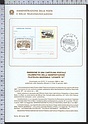 Bollettino Illustrativo 1987-03 Cartolina Manifestazione Filatelia Levante 87 Lire 500