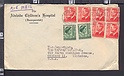 B4381 AUSTRALIA postal history 1958 ADELAIDE CHILDREN S HOSPITAL