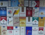 Packages of Cigarettes collection