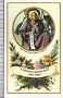 Xsa-08-39 S. San GERARDO DI BROGNE ABATE ALBERO DI S. BERTINO Santino Holy card