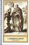 Xsa-41-34 S. San GREGORIO DI UTRECHT PFAZEL TREVIRI SUSTERN Santino Holy card