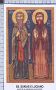 Xsa-85-13 SS. SUKIAS E LUCIANO MARTIRI IN ARMENIA MAGGIORE Santino Holy card
