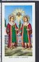 X821 SANTI COSMA E DAMIANO Santino Holy Card