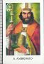 Xsb1004 SANT AMBROGIO Santino holy card