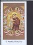 X114 S. ANTONIO DA PADOVA CON BAMBINO - Santino Holy card