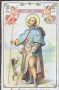 X2138 SAN S. ROCCO RIPRODUZIONE Santino Holy Card