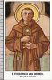 Xsa-10505 S. San TEODORICO VAN DER EEL MARTIRE DI GORCUM HOLLAND Santino Holy card