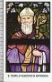 Xsa-11553 S. San TEOFILO VESCOVO DI ANTIOCHIA MESOPOTAMIA Santino Holy card