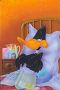 S1084 DAFFY DUCK Papero Nero (NO USED NEW!) Warner Bros cartoon Looney Tunes Disney